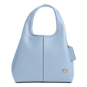 Coach Light Blue Leather Bag